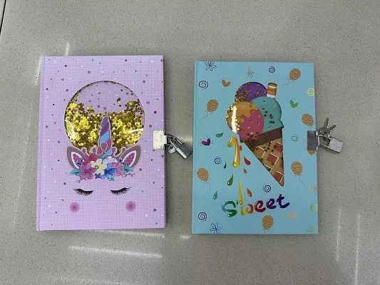 Pamiętnik z kłódką MIX