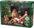 Puzzle 1000 Świąteczne szczenięta G3 - tantis.pl