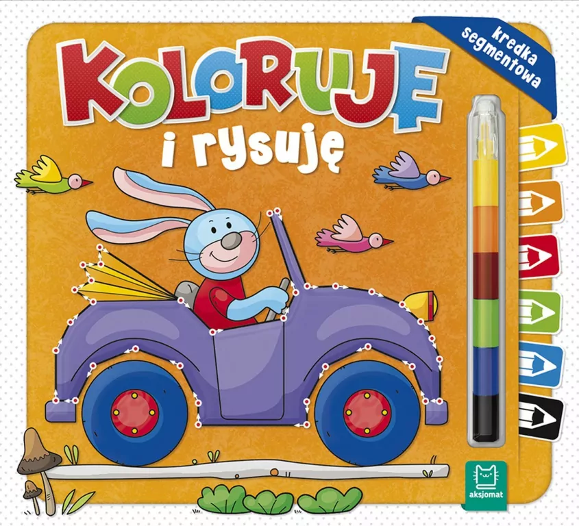 Koloruję i rysuję. Kredka segmentowa - tantis.pl