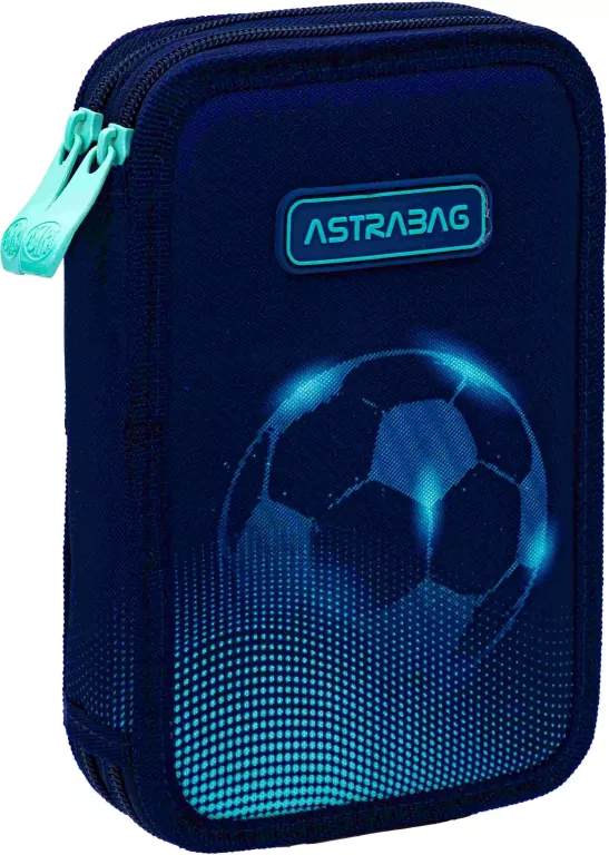 Piórnik podwójny bez wyp Astrabag Football Light - tantis.pl