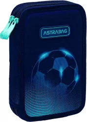 Piórnik podwójny bez wyp Astrabag Football Light