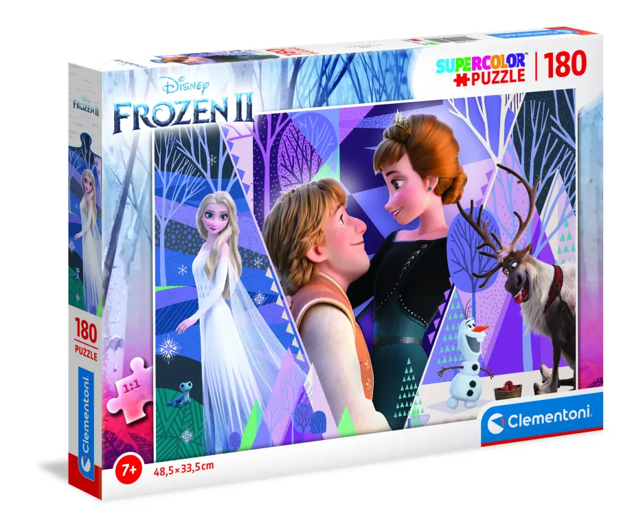 Puzzle 180 Super kolor Frozen 2 - tantis.pl