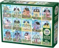 Puzzle 1000. Domki nad morzem - tantis.pl