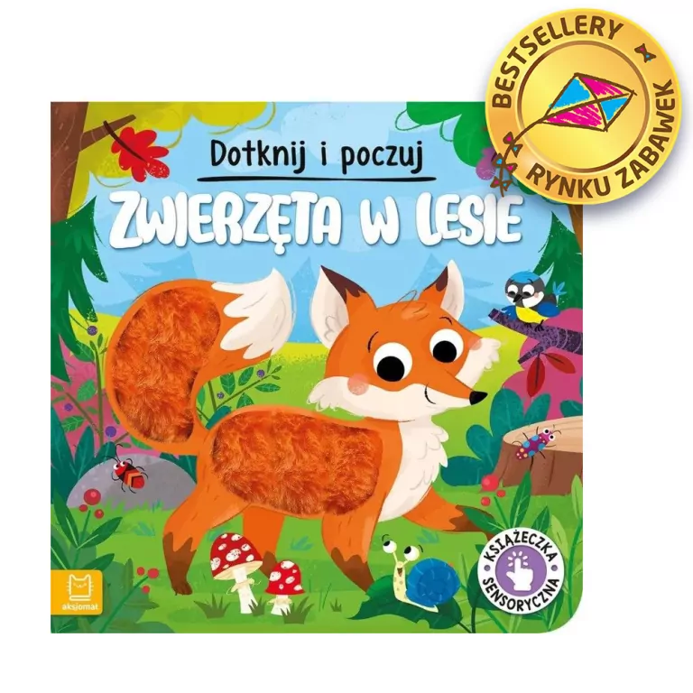 Dotknij i poczuj. Zwierzęta w lesie - tantis.pl