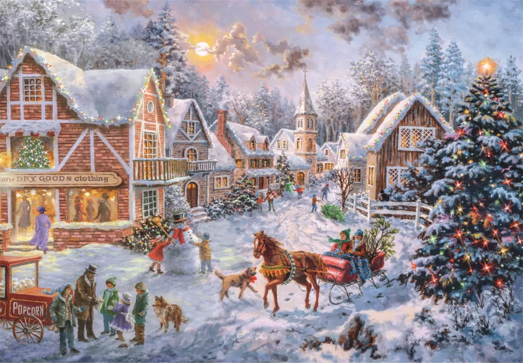 Puzzle 1000 Classic Christmas Collection - tantis.pl