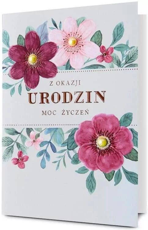 Karnet Urodziny - tantis.pl