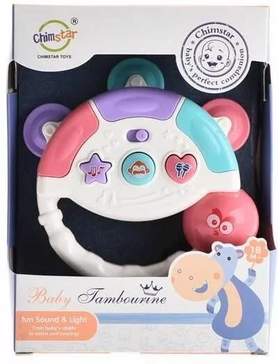 Interaktywna grzechotka. Tamburyn - tantis.pl