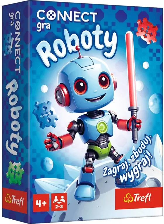 Gra dla dzieci Connect Roboty TREFL - tantis.pl