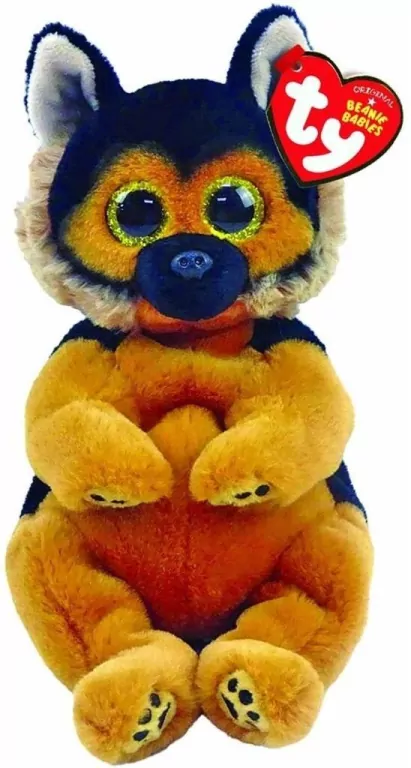 Beanie Babies Ace. Owczarek niemiecki. 15 cm - tantis.pl
