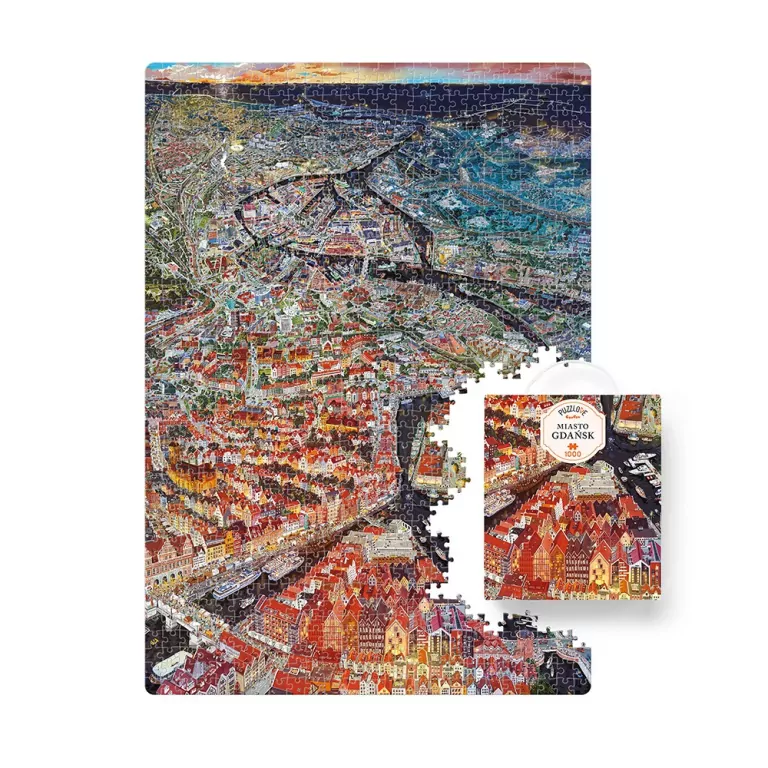 CzuCzu. Puzzlove. Miasto Gdańsk. 1000 el. - tantis.pl