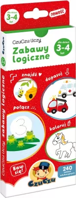 Zabawy logiczne dla dzieci od 3-4 lat CzuCzu Uczy
