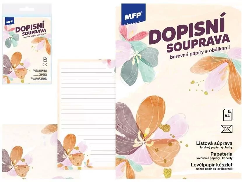 Papeteria LUX 5+10 Kwiaty - tantis.pl