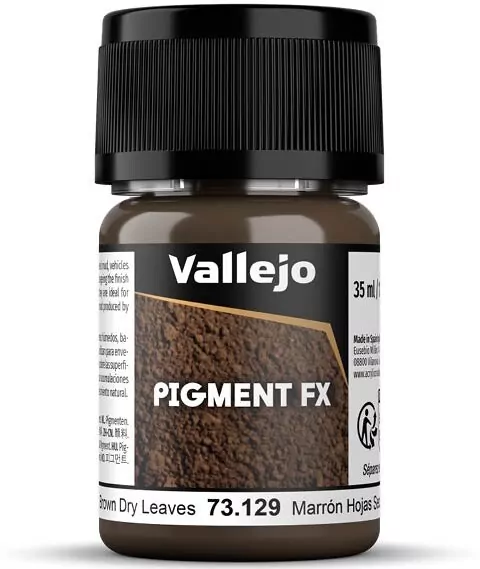 Vallejo: 73.129 - Pigment FX - Brown Dry Leaves (35 ml) - tantis.pl