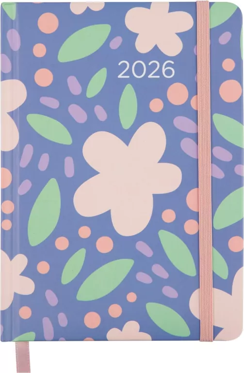 Kalendarz dzienny 2026 B6 Kwiaty ALBI - tantis.pl