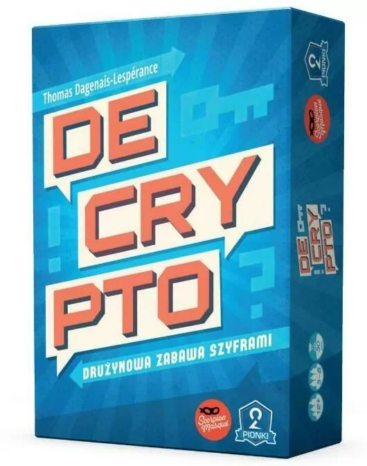 Decrypto. Drużynowa zabawa szyframi - tantis.pl