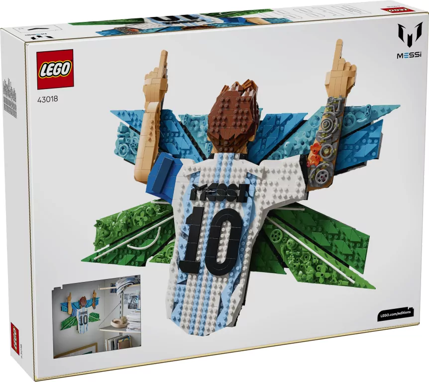 LEGO® Lionel Messi — cieszynka 43018 - tantis.pl