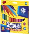 Flamastry trójkątne Jumbo, 10 kolorów - tantis.pl