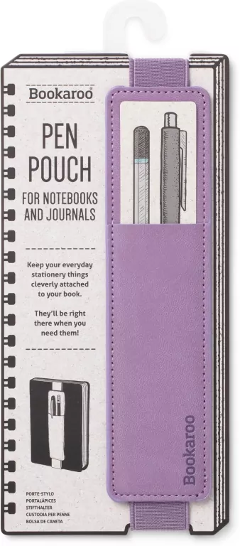 Bookaroo Pen Pouch - uchwyt na długopis wrzosowy - tantis.pl
