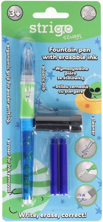 Pióro wymazywalne ze stalówką Kosmos STRIGO - tantis.pl
