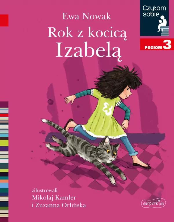 Rok z kocicą Izabelą. Czytam sobie. Poziom 3 - tantis.pl