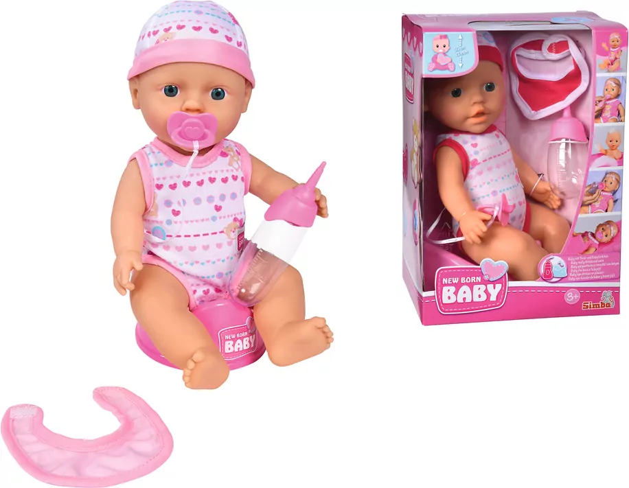 New Born Baby Lalka funkcyjna, 30 cm - tantis.pl