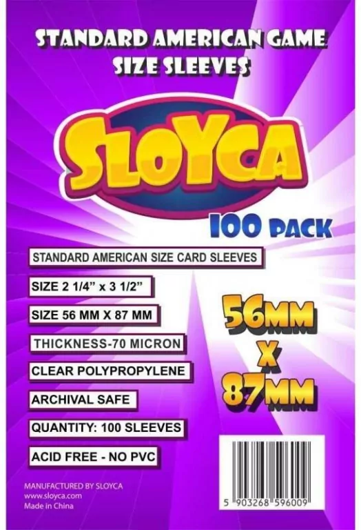 Koszulki 56x87mm. Standard American - tantis.pl