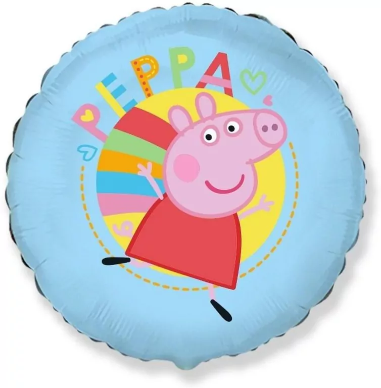 Balon foliowy Peppa Blue 45cm - tantis.pl