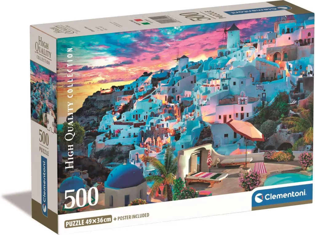 Puzzle 500. Compact Greece View - tantis.pl