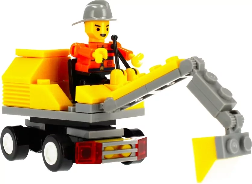 Klocki konstrukcyjne Alleblox Budowa 45-59 elementów, mix - tantis.pl