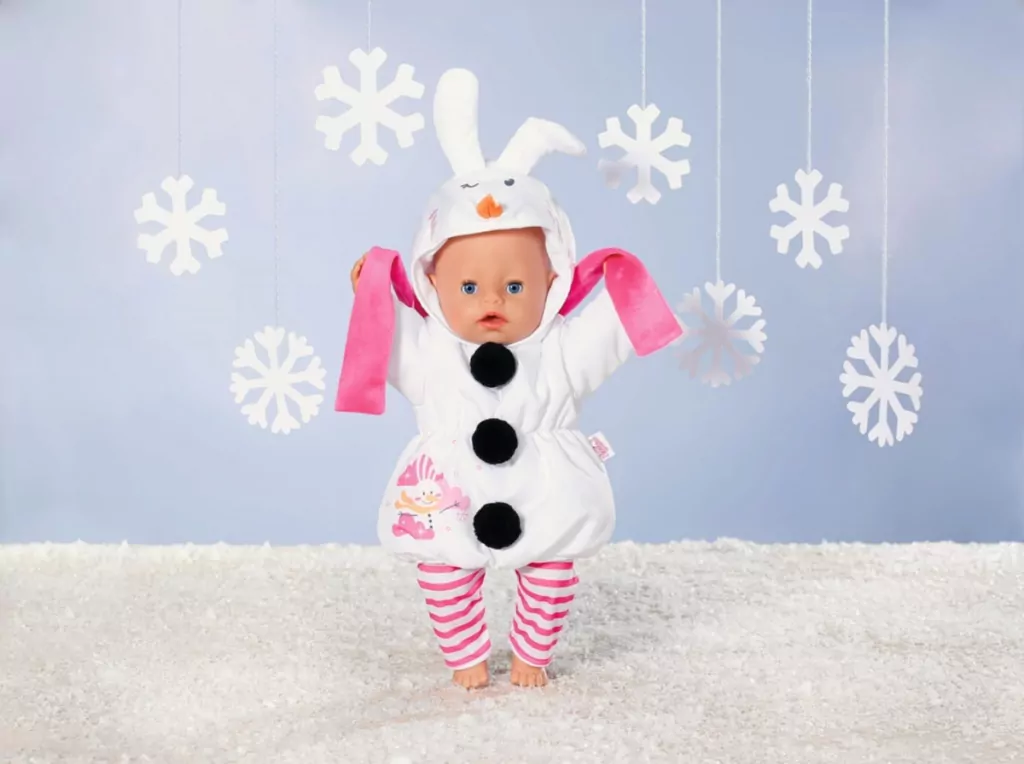 Dolly Moda - Kostium bałwan 43cm - tantis.pl