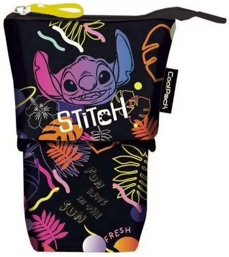 Piórnik saszetka Disney black mona Stitch - tantis.pl