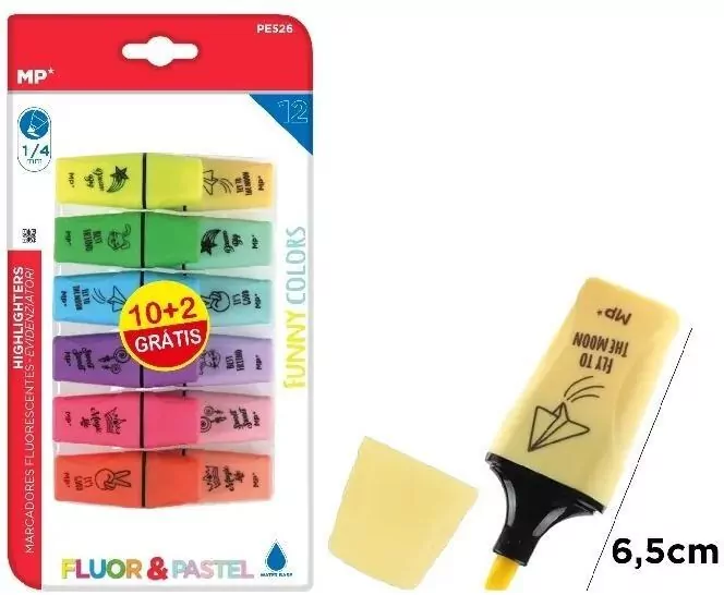 Zakreślasz fluorescencyjno-pastelowy mini - tantis.pl