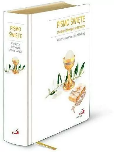 Pismo Święte Starego i Nowego Testamentu. Pierwsza Komunia Święta - tantis.pl