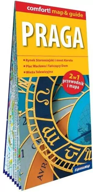 Comfort! map Praga 2w1 1:20 000 - tantis.pl