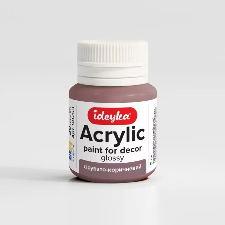 Farba akrylowa Szarobrązowy 20ml - tantis.pl