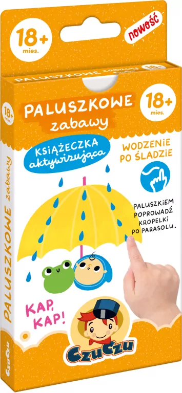 CzuCzu. Paluszkowe zabawy dla dzieci 18+ - tantis.pl