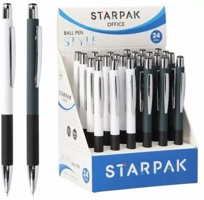 Długopis automatyczny metalowy Style (24szt) - tantis.pl