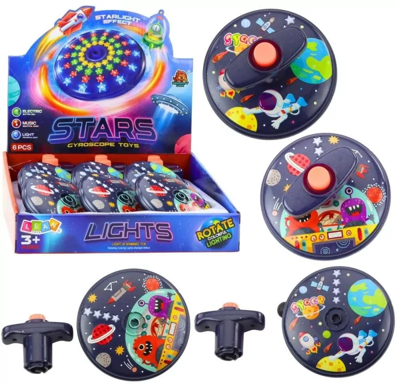 Dysk bączek święcący kosmos MIX - tantis.pl