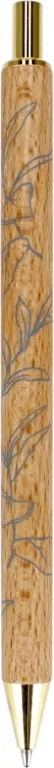 Starpak. Długopis automatyczny. Wooden, czarny - tantis.pl
