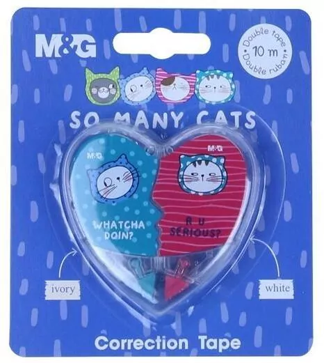 Korektor w taśmie So Many Cats 5mx5mm M&G - tantis.pl