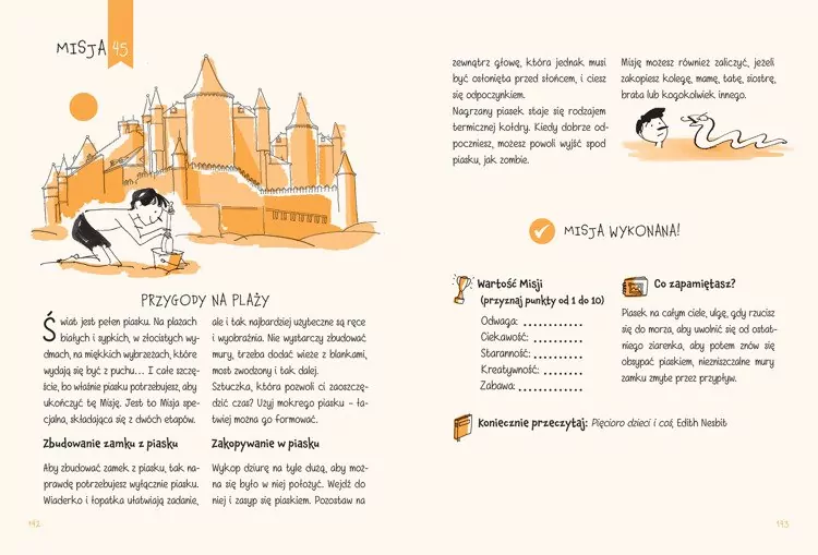 50 rzeczy, które musisz zrobić, zanim skończysz 13 lat - tantis.pl