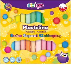 Plastelina 24 kolory