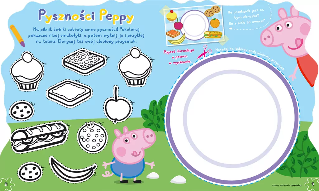 Peppa Pig. Na świeżym powietrzu. Przyjaciele z bajki - tantis.pl