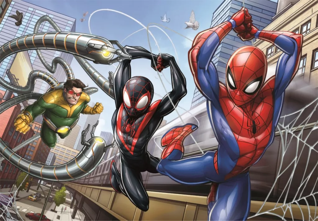 Puzzle 104 Super Kolor Spider-Man - tantis.pl