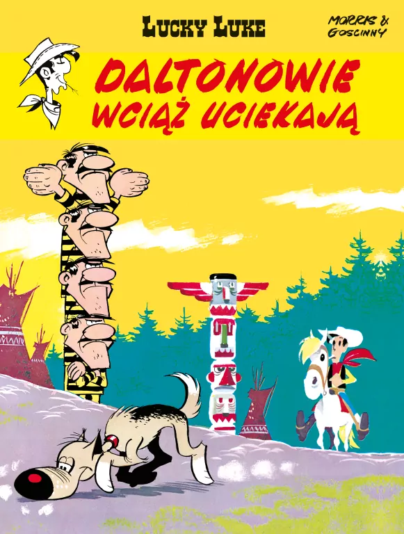 Daltonowie wciąż uciekają. Lucky Luke. Tom 23 - tantis.pl