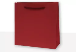 Torebki prezentowe jednobarwna CD bordo 10 sztuk