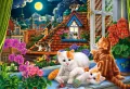 Puzzle 1500. Kittens on the Roof - tantis.pl