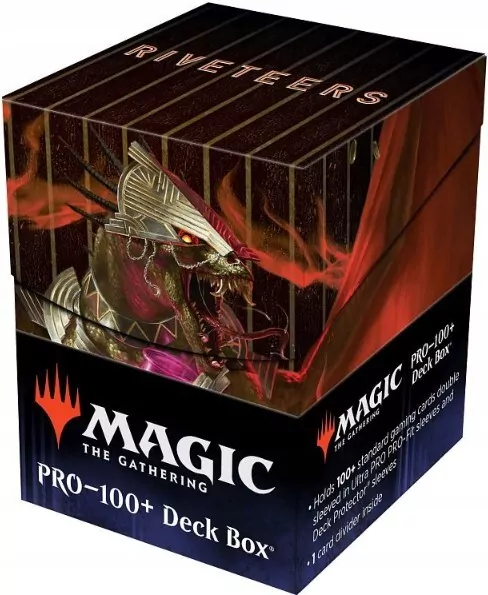 Ultra Pro: Magic the Gathering - Streets of New Capenna - 100+ Deck Box - Riveteers - tantis.pl