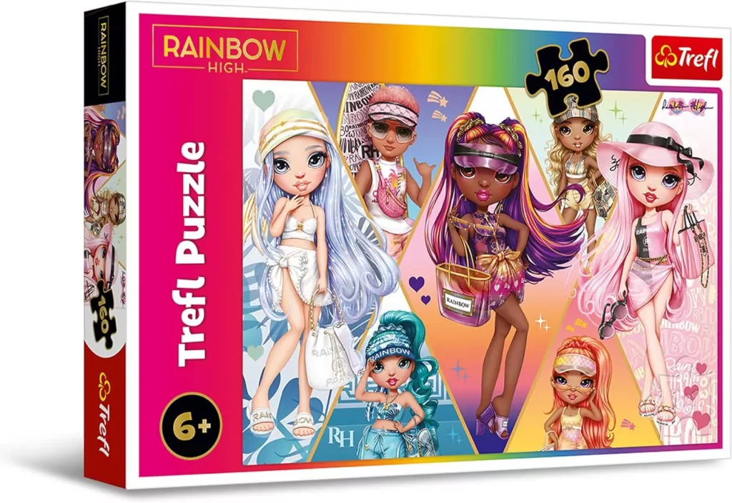 Puzzle 160. Rainbow High. Wesołe przyjaciółki - tantis.pl