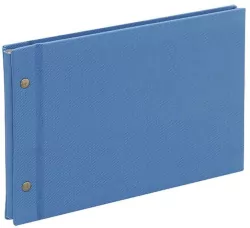 Album na zdjęcia A5 Terracotta niebieski-poziomy